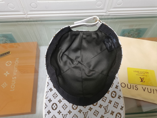 ブランド帽子角部分ディテール